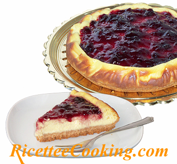 Cheesecake di ricotta e marmellata