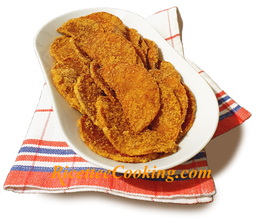 Chips croccanti di zucca al forno