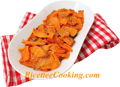 Chips di zucca