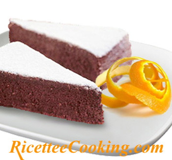 Torta all'arancia e cioccolato