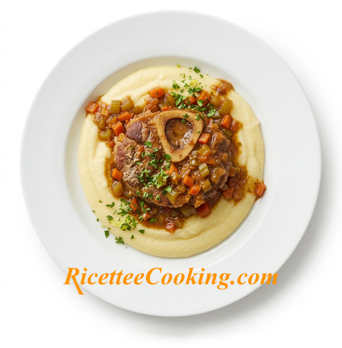 Ossibuchi alla milanese con purè di patate